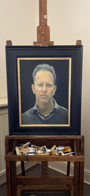 Commissioned Portrait of Norwegian Professor